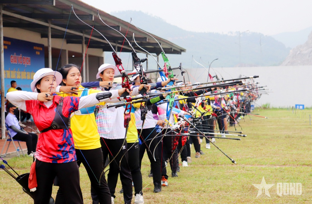 Gần 200 cung thủ xuất sắc tranh tài giải vô địch quốc gia